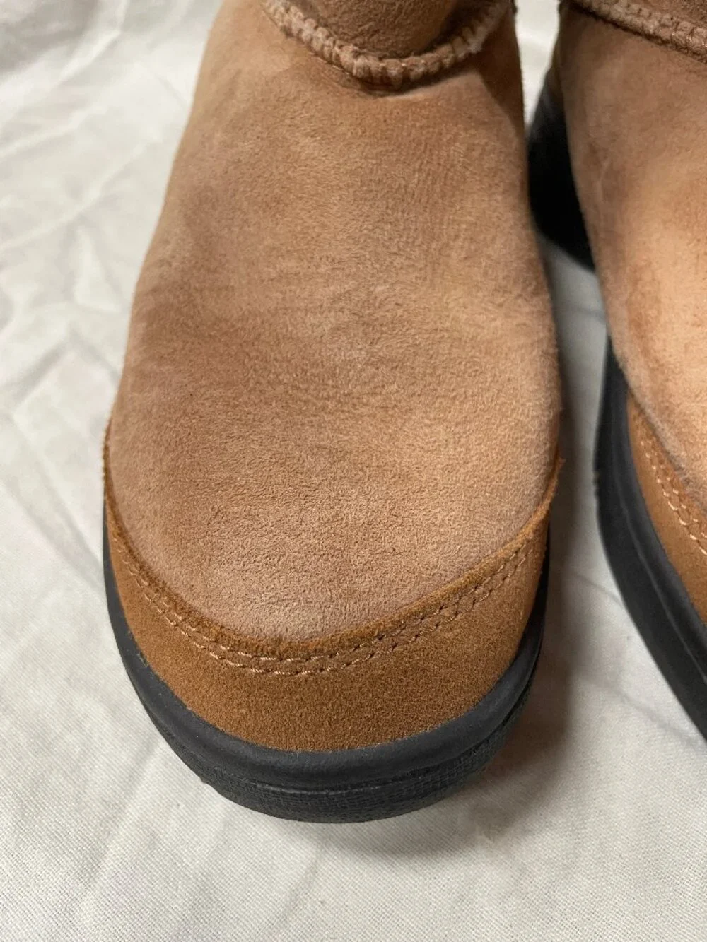 UGG Australia Chestnut Suede Shearling Weather Boots Size 8 / F3007G